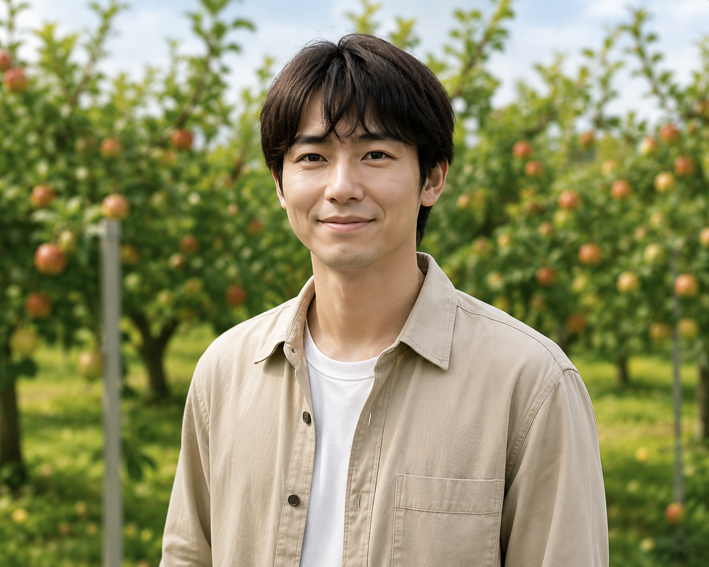 こもれび果樹園 園長 三枝春人